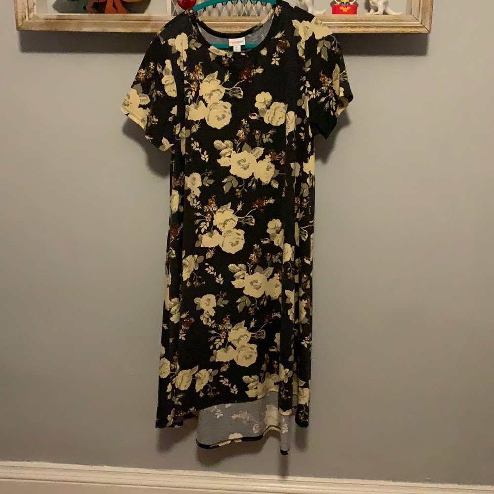 LuLaRoe carly asymmetrical swing dress